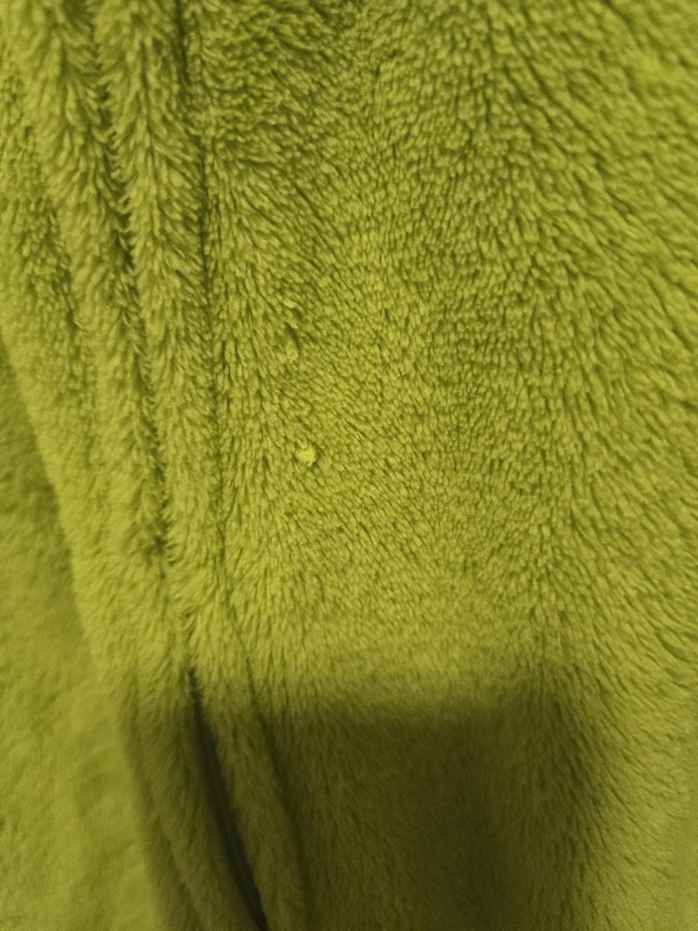 Cozy Lime Green Kids Fleece One-Piece Pajama with Hood